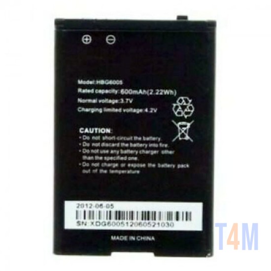 BATTERY HUAWEI HBG6005 G6005 600MAH